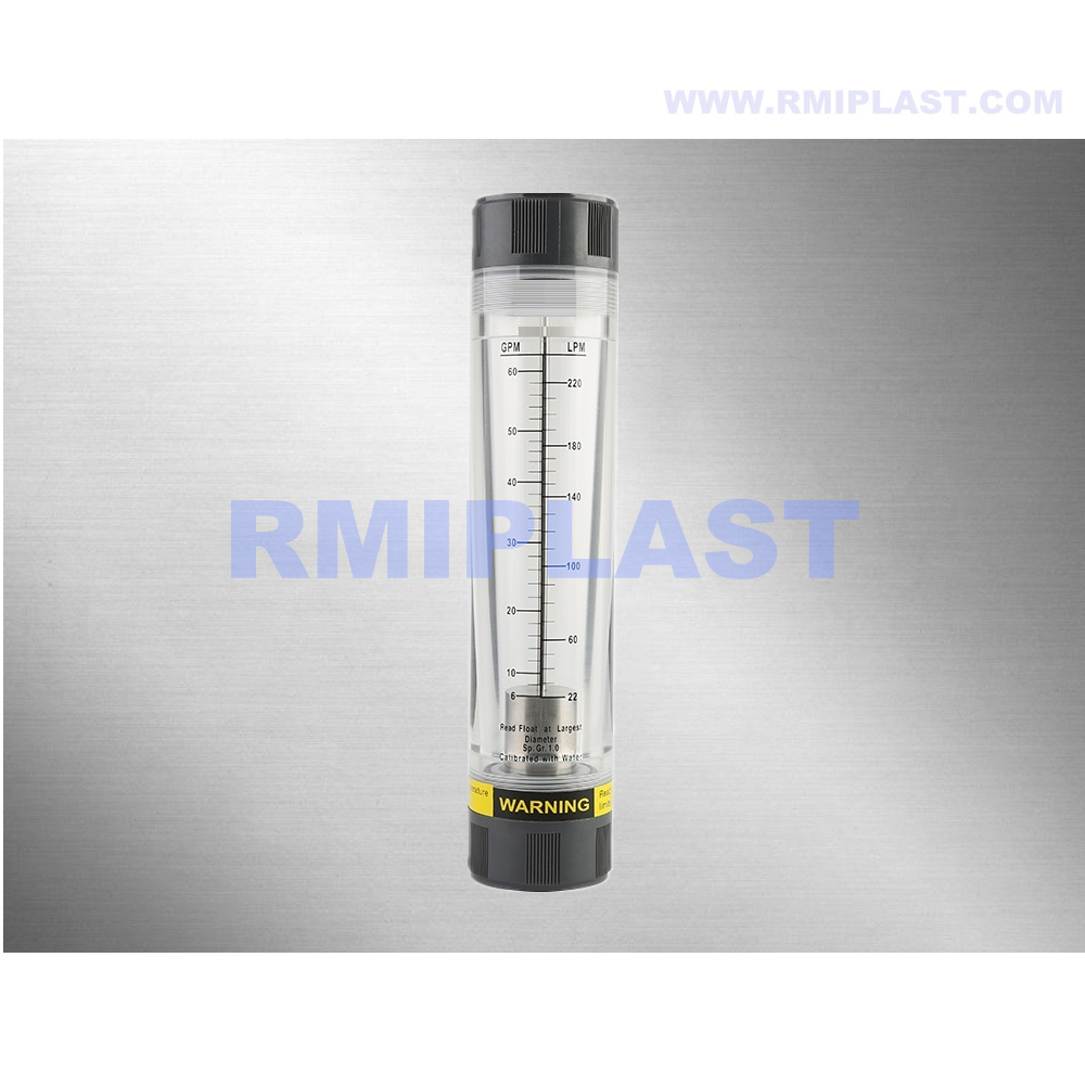 نوع الأنبوب rotameter 1/2 "3/4" 1 "