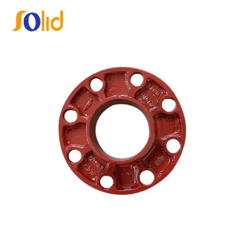 UL/FM Ductile Cast iron grooved fitting, flange adapter