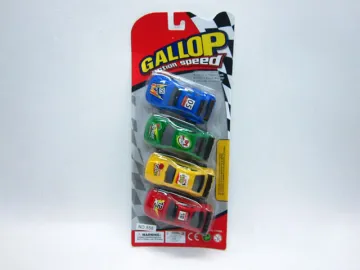 4PCS PULL BACK CAR