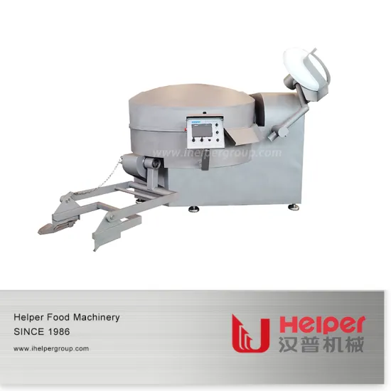 Bowl cutter meat processing