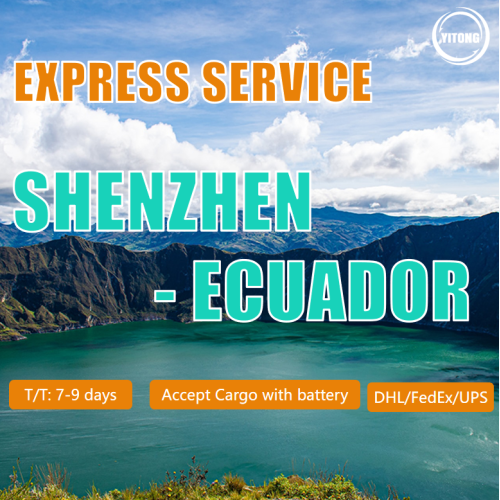 Expressversand von Shenzhen nach Ecuador