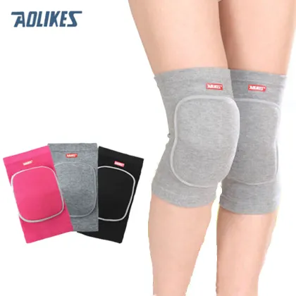 AOLIKES 1 Pair Volleyball Knee Pads Dance Football Skate Knee Brace Protector Sports Safety Kneepad Training Knee Support