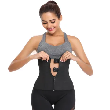 Private Label Wholesale Latex Waist Trainer Corset Shaper with Zipper