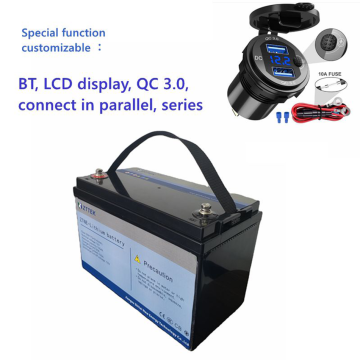 Батареяи барқгирандаи барқии барқ ​​12V 100AH