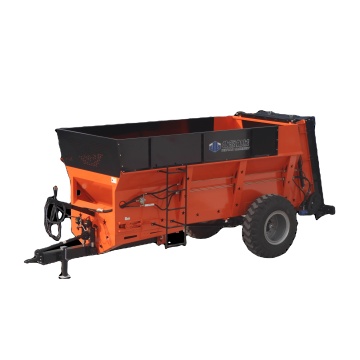 Tractor Trailer Agricultural Manure Spreader - Organic Fertilizer Spreader