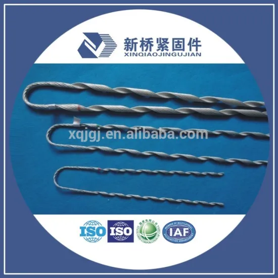 Preformed Dead End Guy Grip/Preformed Guy Grip/Preformed Armour Rods for ADSS/OPGW Cable