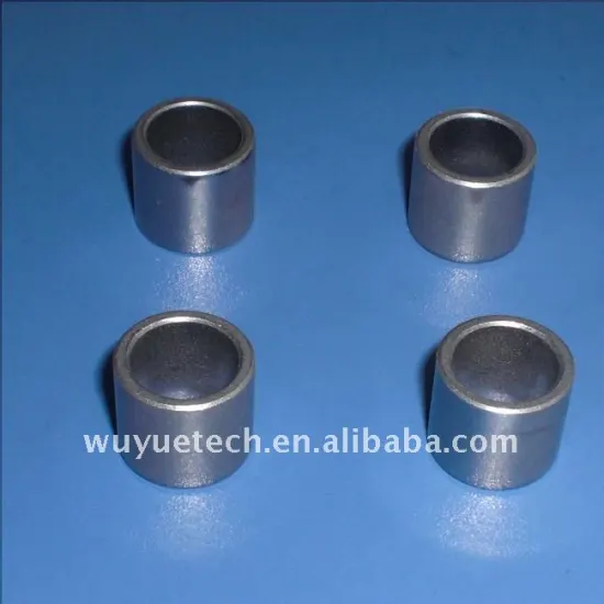 Iron cylindrical oil bushing for motors, fan, jars, blenders and other appliances