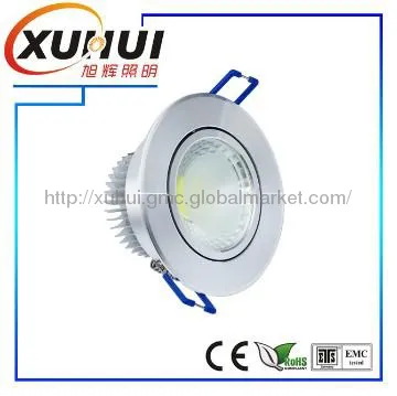 recessed version 5w COB led downlight cutout 100mm downlight