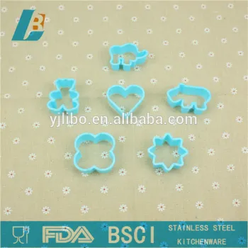 plastic cookie cutter cake cutter plunger
