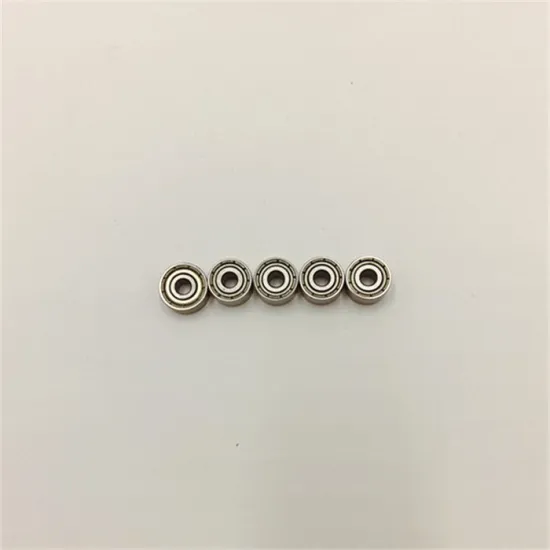 Mini bearings Flanged ball bearings F606 Deep Groove Ball Bearings F606ZZ 6*17*6
