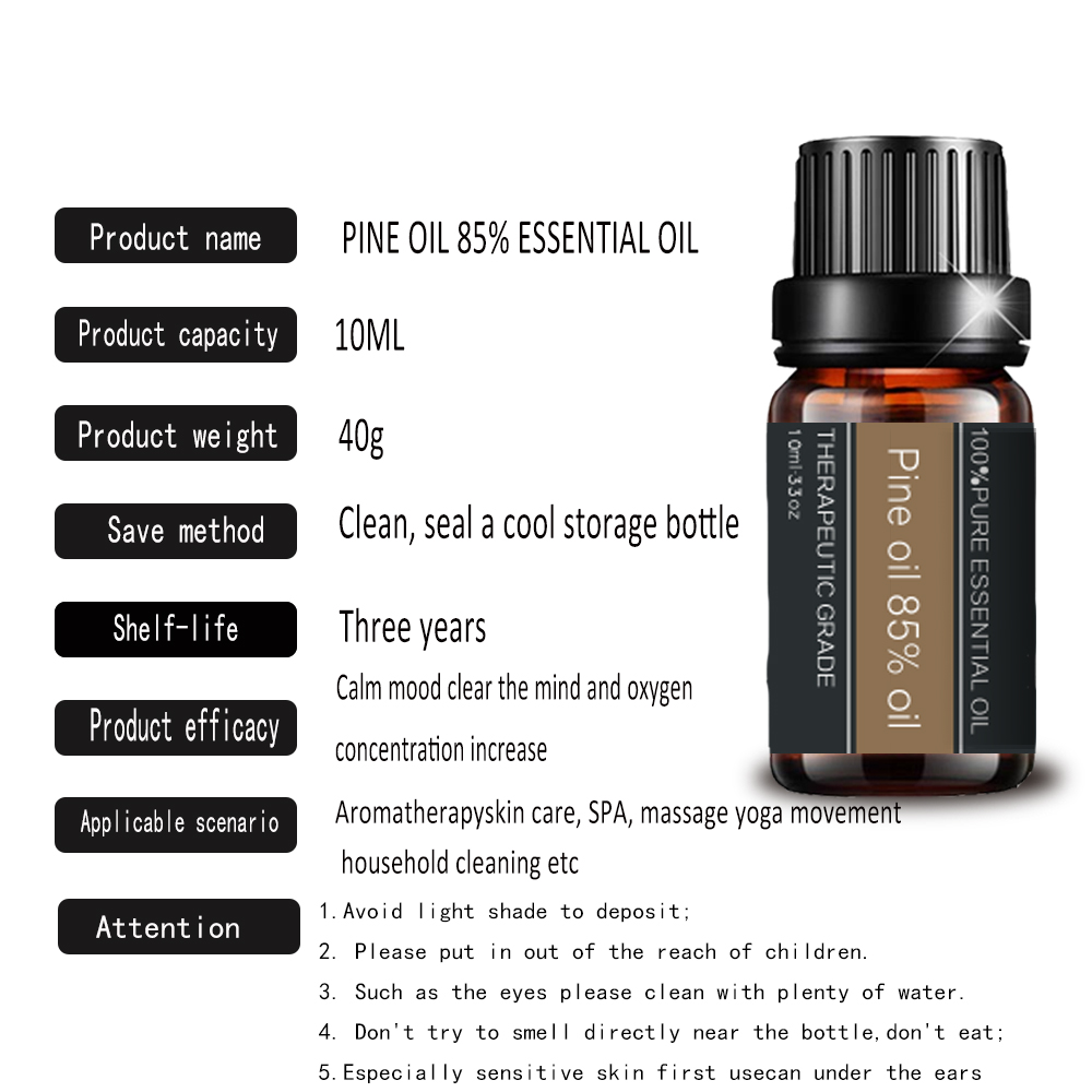 85% Pine Essential Oil Therapeutic Grade For Massage
