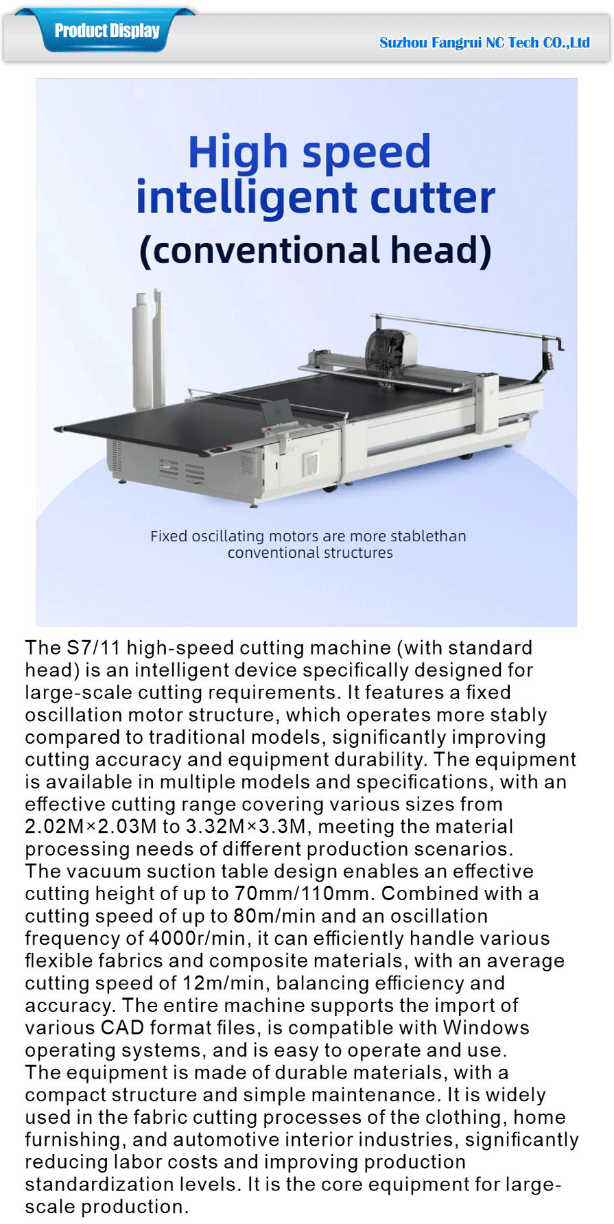 Heavy duty fabric cutter