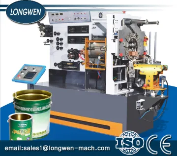 Aerosol spray tin can body closing welding welder machine