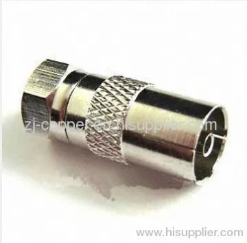 F Male To Pal Female Connector 