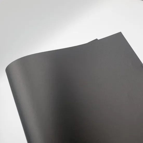 UL-certified 0.25mm black PC polycarbonate sheet