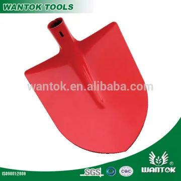 Garden tools pointed steel shovel head