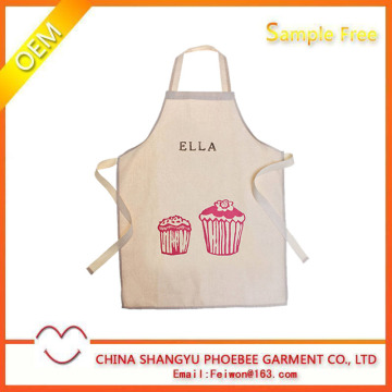 Printed children cartoon apron