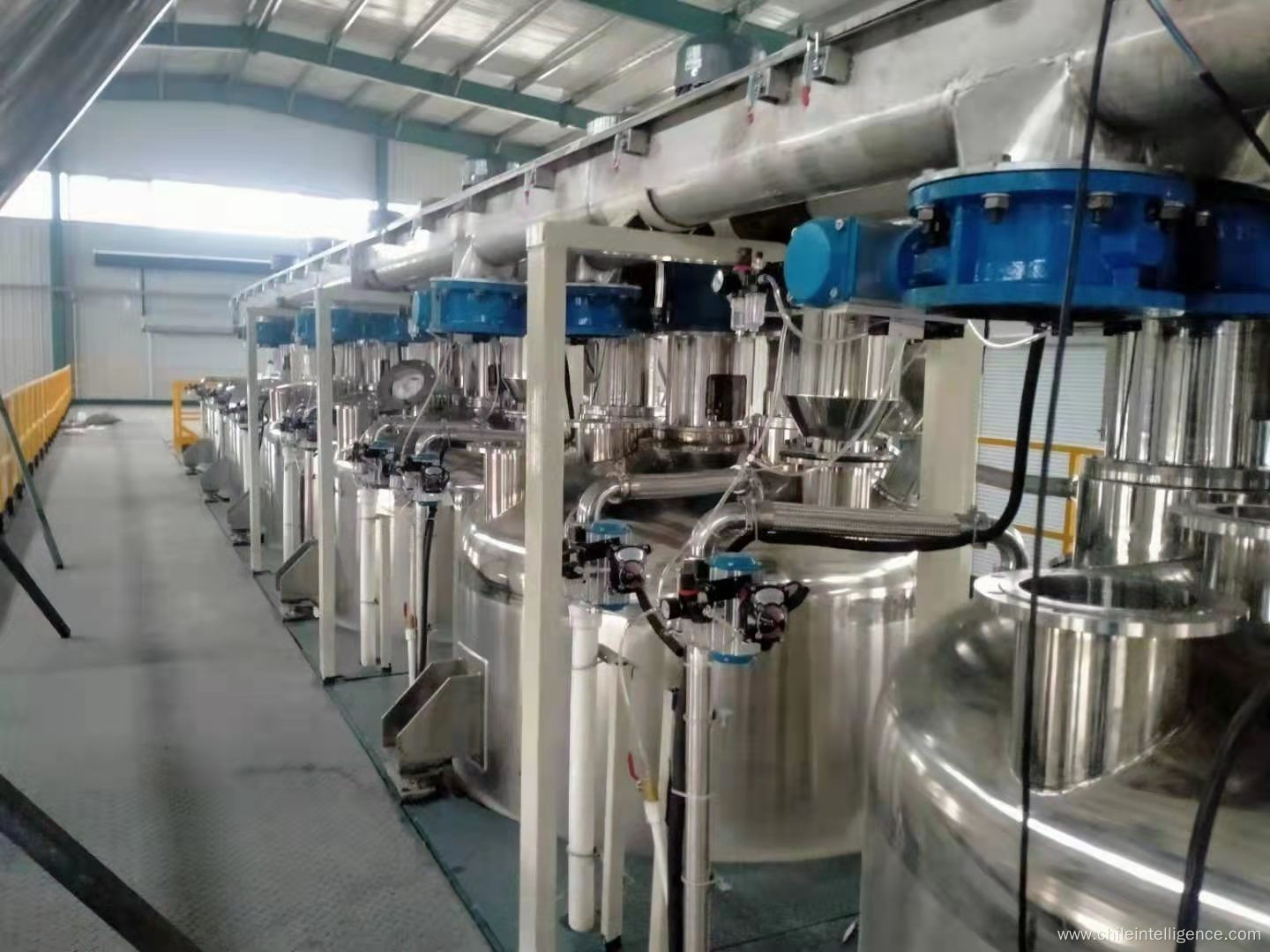 Coating production line The annual output 1000-100000 tons