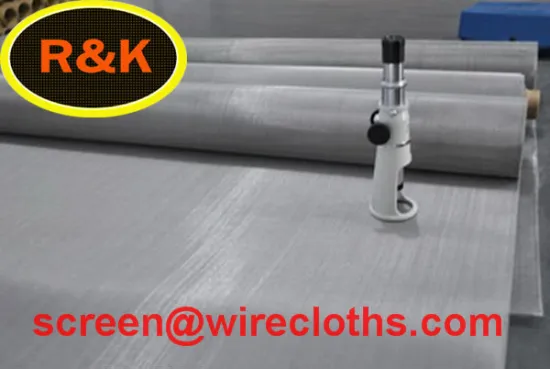 120 micron Stainless Steel Mesh Screen Manufacture