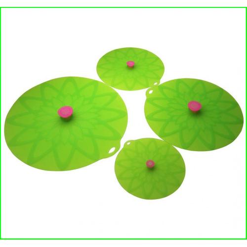 Set Of 4 Useful Silicone Seal Lid Set