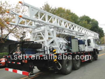 Truck Mounted Oil Drilling Rig 100tons HMC-1000