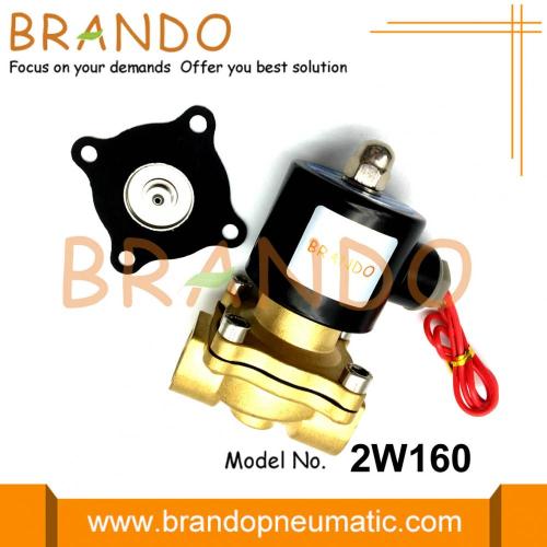 SS304 Solenoid Water Valve 2W160 Series Diaphragm