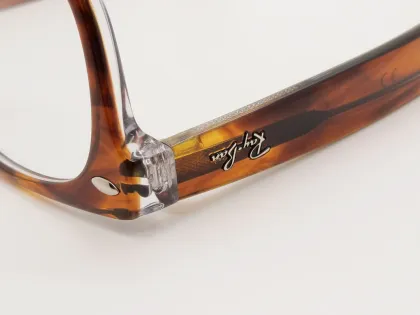 Brand Name Acetate Full-rim Ray Ban Tortoise Optical Eyeglass Frame Rb5184f 2144