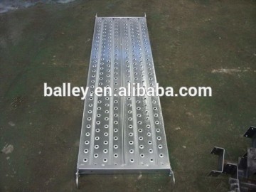 2400mm Galvanized Steel Scaffolding Planks With Hooks,Chineses Manufacturer