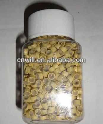 micro ring hair extensions Silicon Beads Micro Beads Hair Extension Tools