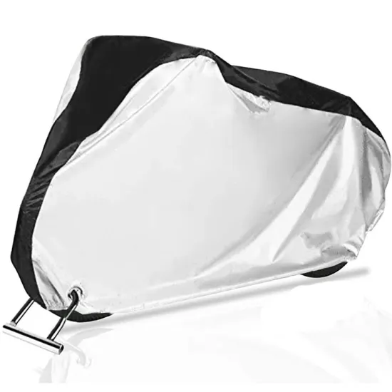 Double Stitching Heat Sealed Seams Bike Cover for Outdoor Bicycle Storage