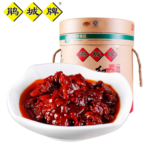 20KG Chinese Restaurant Hot Flavour Fermented Red Oil Bean Sauce For Lobster