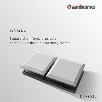 Eniking Glass Clamp Brackets for Shower Enclosures