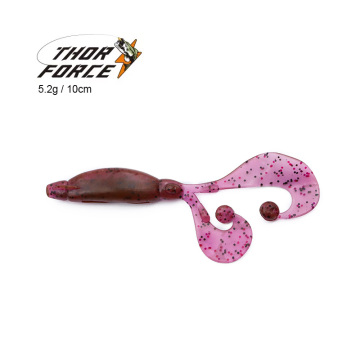 THORFORCE Soft Worms Sea Fishing Lure Kit for Trout, Bass, and Swimbaits