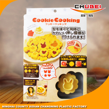 Wholesale Custom Cookie Cutter Plastic Chocolate Biscuit Mold