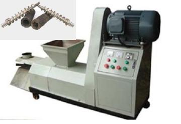 Charcoal briquette making machine