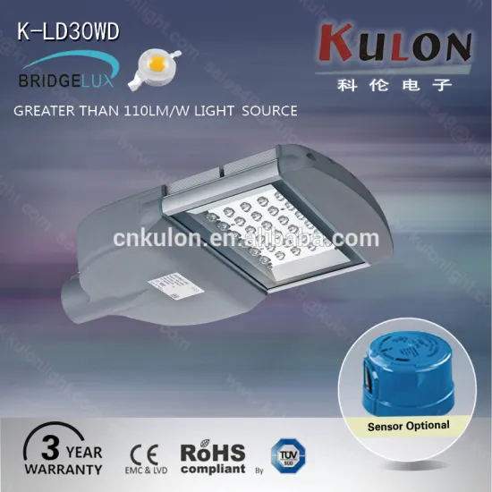 Modern ip65 led outdoor lighting 30w street led lamps