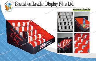 4 Tier Cardboard Counter Display Boxes For Cosmetic / Makeu