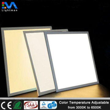 11mm ketebalan bingkai lumen mengubah lampu lampu LED 40W 62x62 lampu panel