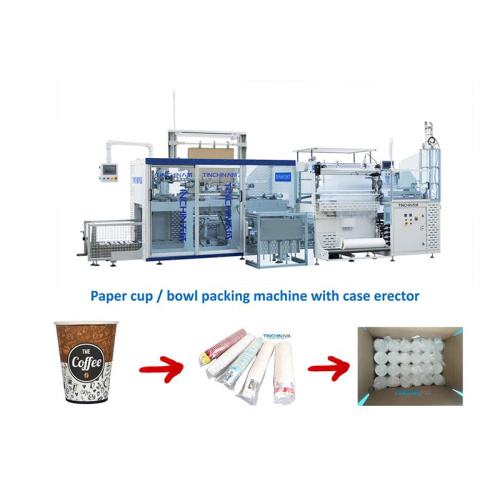 Macchina per creazione di tazze di carta completamente automatica ad alta velocità