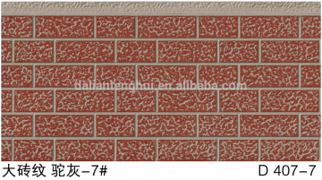 Decorative wall panel/foam wall panel/decorative construction material