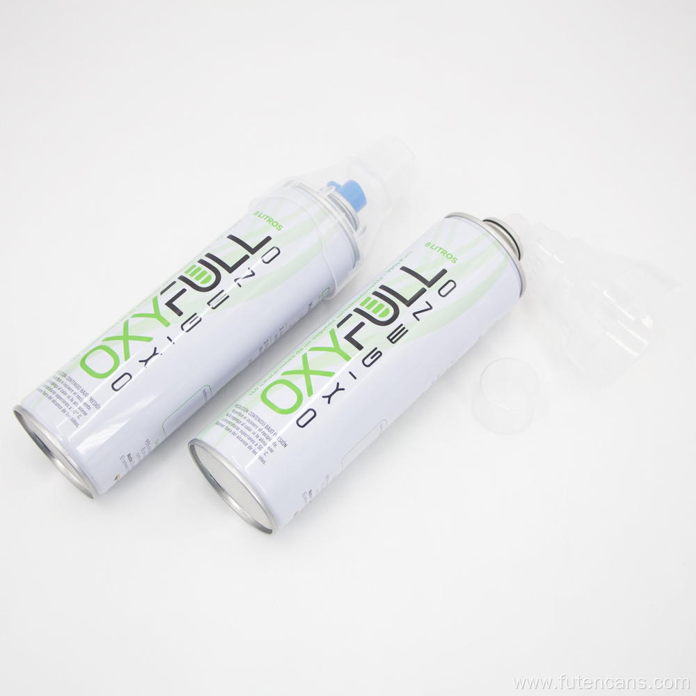 600ml Aerosol Tin Oxygen Can
