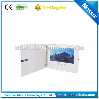 Android Brand new promotional lcd video brochure card module with WIFI