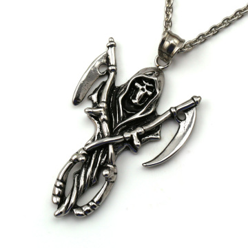 The Death Coming pendant Hallowmas jewelry