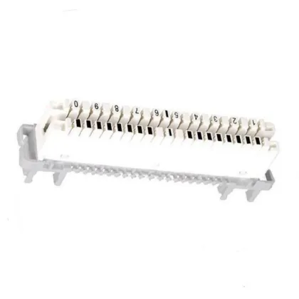 Chinese Supply Krone Strip Module LSA PLUS Wiring Terminal Module 10 Pairs Krone Disconnect Module