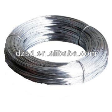 low price electro galvanized iron wire/ galvanized steel binding wire