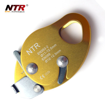 NTR RG-08 aluminium & magnesium alloy open-type rope grab for nylon rope