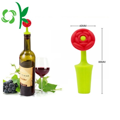 Silicone có thể tái sử dụng chai bia stopper rượu vang thanh whisky