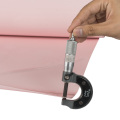 Film dekoratif pink beige petg untuk panel furnitur