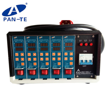 Professional Durable Injection Molding Temperature Controller with 5 Channels and 2 Outputs