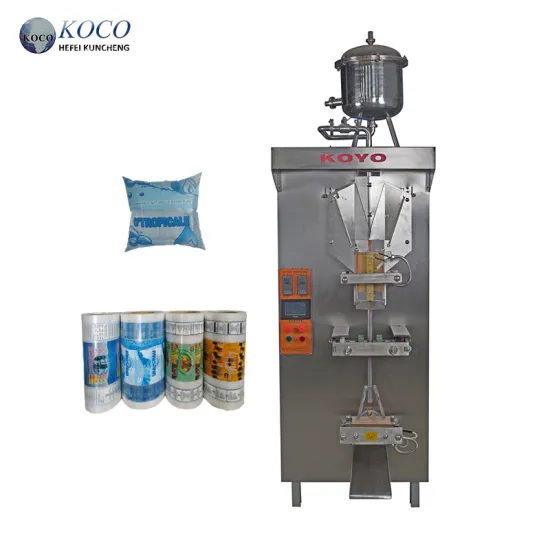 KOYO Automatic Liquid Filling and Sealing Machine for Sachet and Pouch Packaging